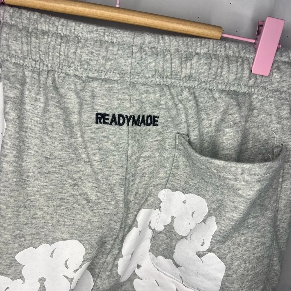 Four Cactus Grey Wide Leg Sweatpants Sz L - Picture 4 of 5